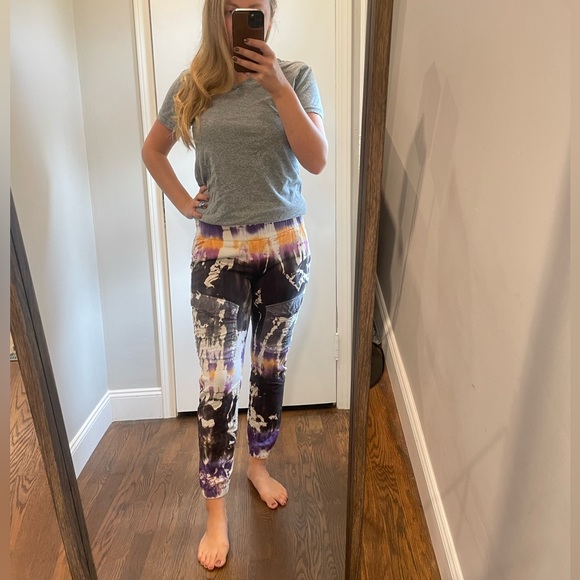 Young Fabulous & Broke Pants - Young Fabulous & Broke Tie Dye Jogger Pants - size XS